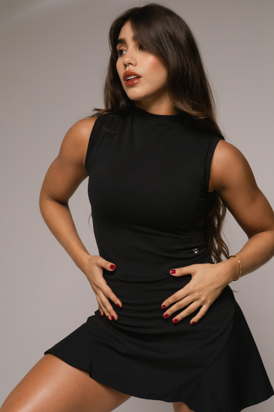 Top Essential  – Cuello Alto sin Mangas - detalle