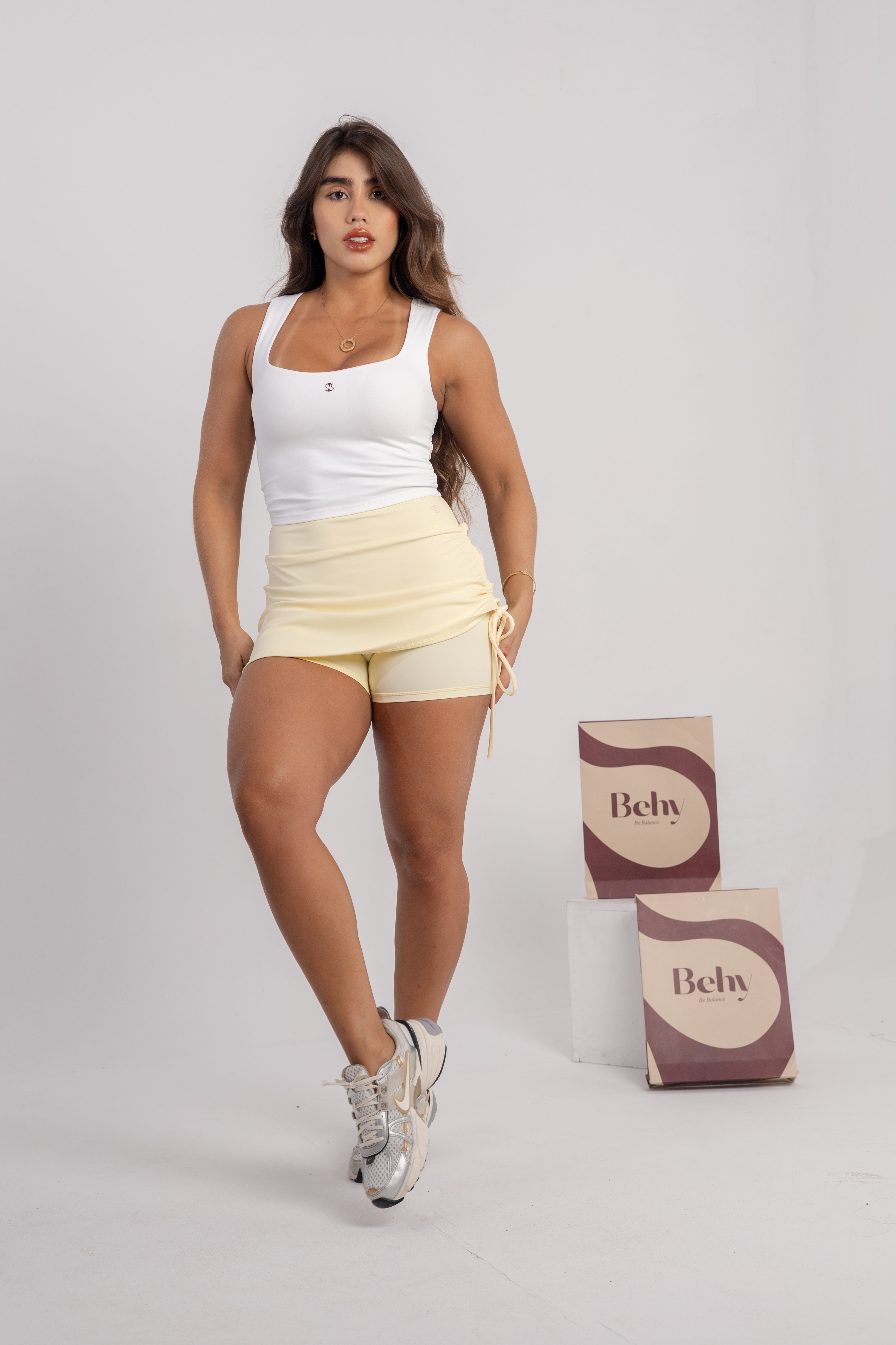 Falda  Soleil - Con short interno