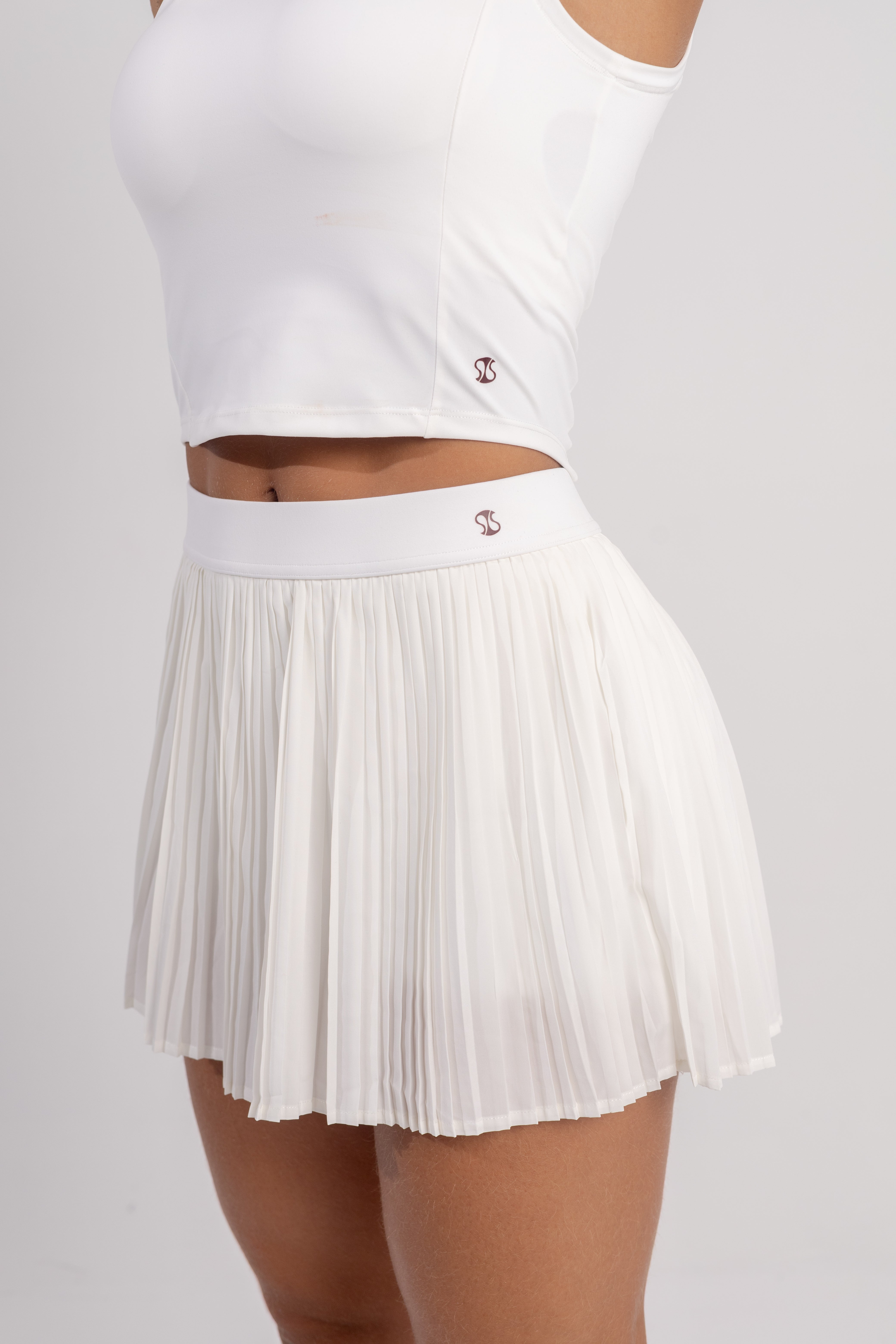 Falda Plisada  –  Con Short Interno
